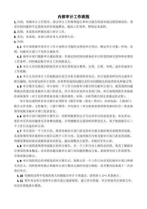 内部审计工作流程 2