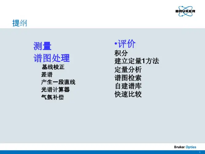 OPUS软件参数设置