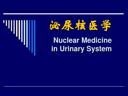泌尿生殖系统核医学