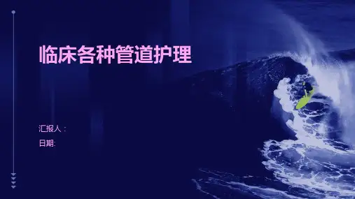 临床各种管道护理