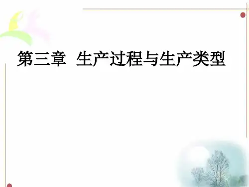 第三章生产过程与生产类型