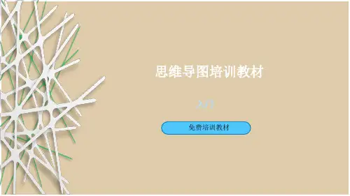 思维导图培训教材
