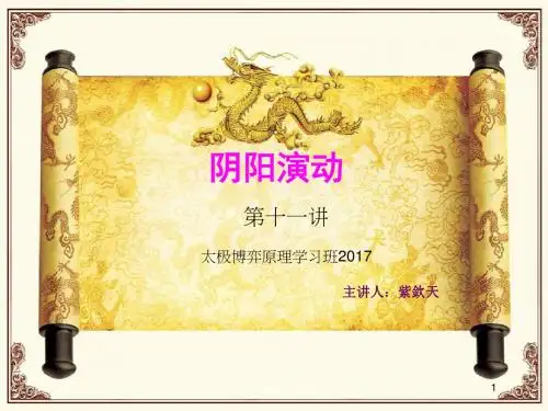 第十一讲之阴阳化道(太极博弈原理学习班)