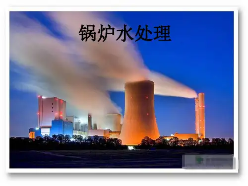 锅炉水处理精品PPT课件