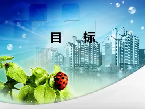 目标的定义