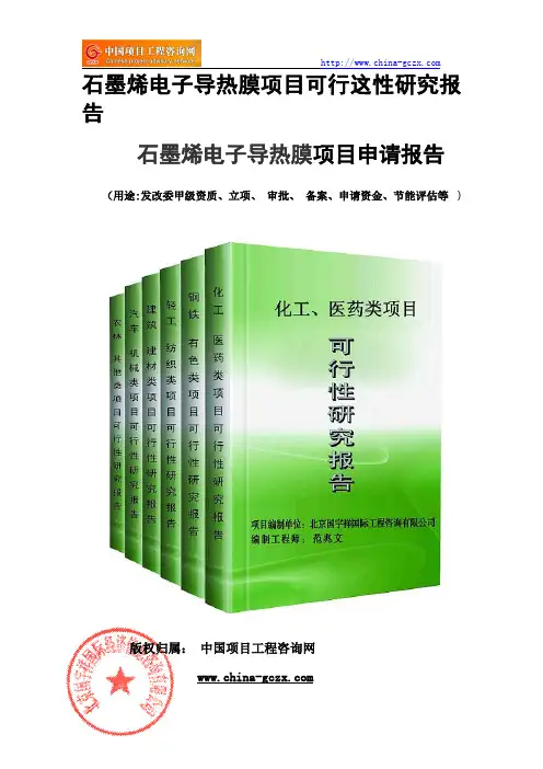 石墨烯电子导热膜项目可行性研究报告(-立项用案例)