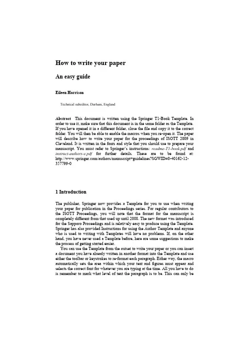 Howtowriteyourpaper.doc