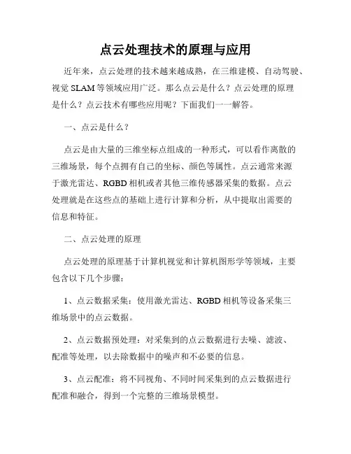 点云处理技术的原理与应用