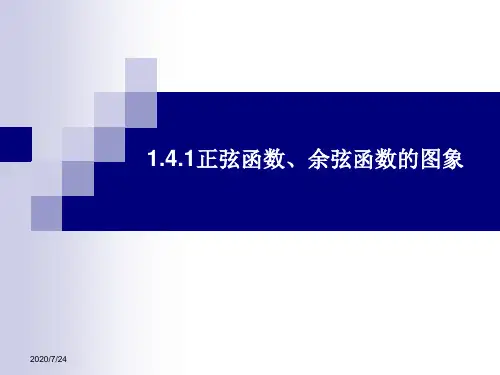 (完整版)1.4.1正弦函数、余弦函数的图象