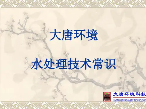 水处理技术常识