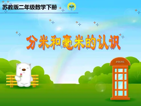 苏教版二年级数学下册-PPT课件