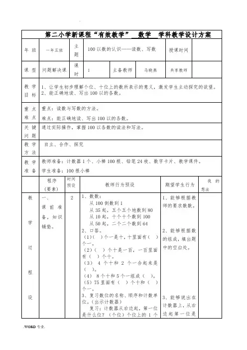 100以内数的认识_读数、写数