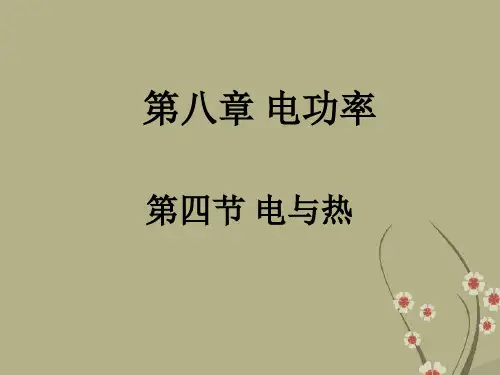 电热器就是一个纯电阻电路