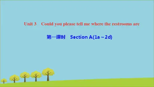 九年级英语全册Unit3Couldyoupleasetell第一课时(1)