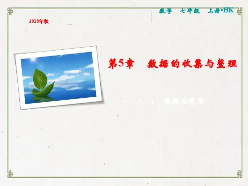 【精编】七年级数学上册第5章数据的收集与整理5.1数据的收集课件新版沪科版-精心整理