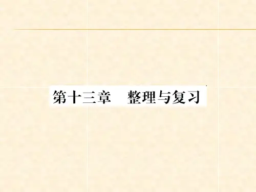 第十三章 整理与复习