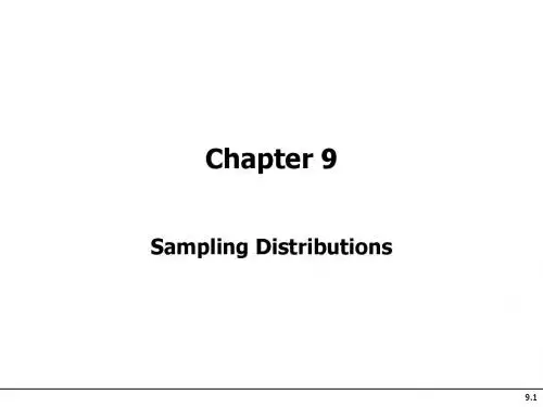 Business Statistics Chapter09