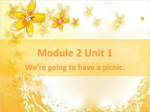 外研版小学三起六年级下册Module 2 Unit 1