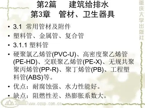 建筑设备-管材设备