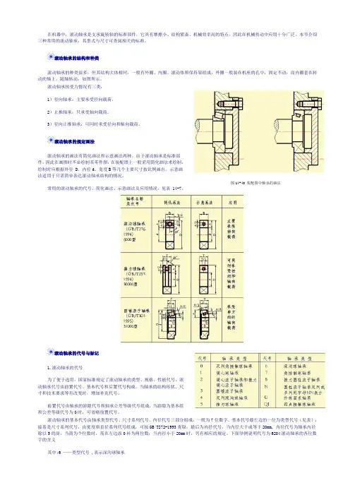 滚动轴承