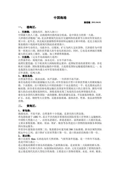 中国港口