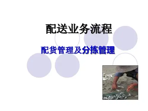 配送业务流程配货及分拣作业管理教材.pptx