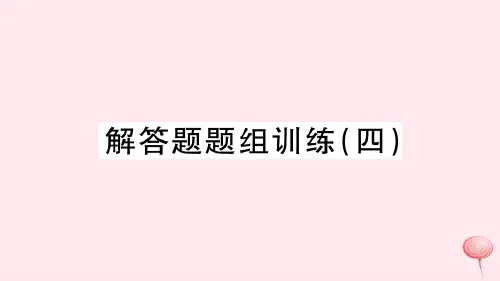 七年级数学下册-解答题题组训练四-习题(新人教版)