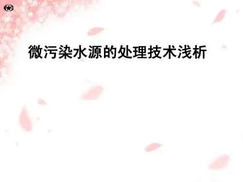 微污染水源