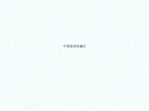 中国地理青藏区