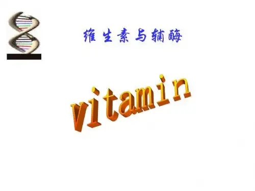 5.第五章 维生素与辅酶