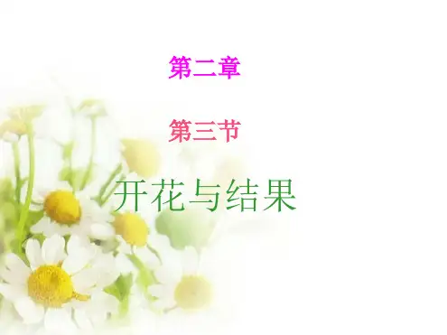 第三节《开花和结果》课件