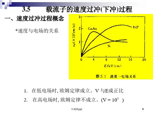 流子的瞬态输运过程