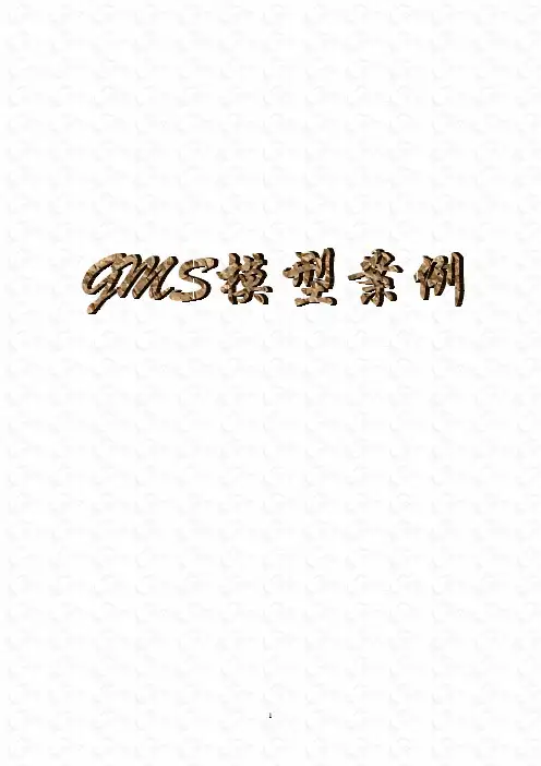 GMS模型案例