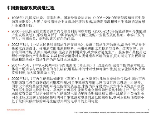 中国新能源政策解读