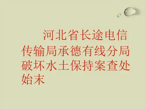 破坏水土保持案例分析PPT课件(12张)