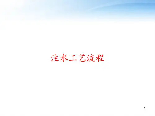 注水工艺流程 ppt课件
