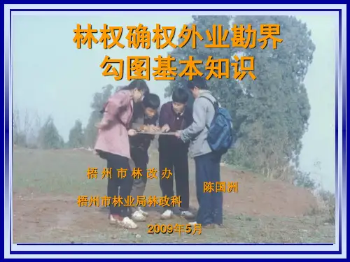 林权勘界知识课件