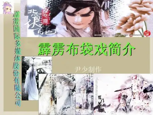 霹雳布袋戏简介1