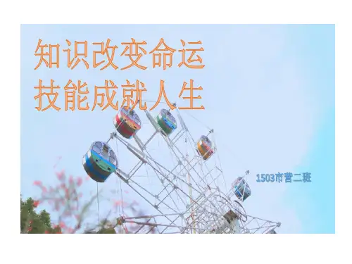 知识改变命运的技能成就人生共16页