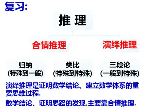 2.2.1综合法和分析法