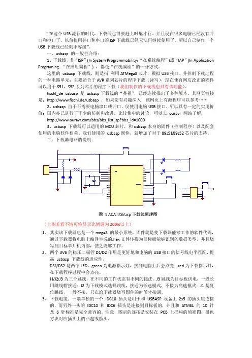 USBasp简介及使用方法