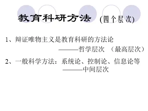 教育科研方法.ppt