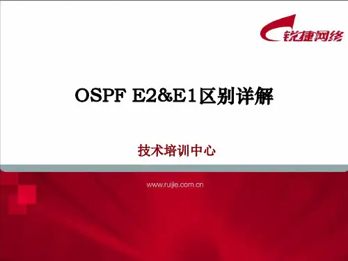 2-OSPF E2&E1区别详解