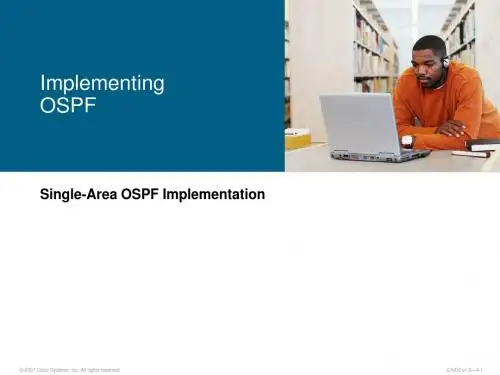 最新CCNA课件6_OSPF