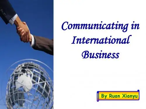 Communicating in International Business