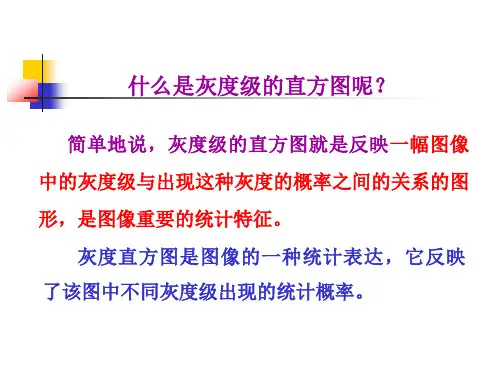 直方图均衡化
