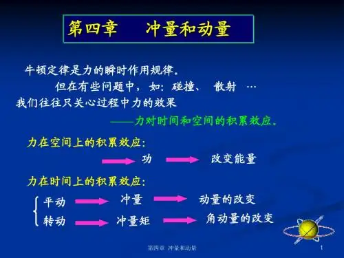 第4章 冲量和动量2