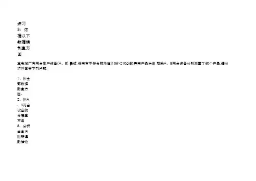 直方图案例