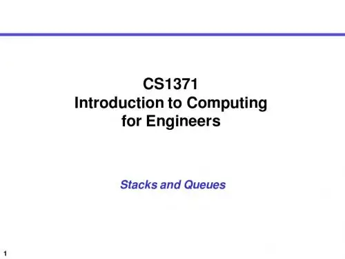 CS1371Introduction to Computingfor Engineers