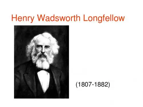 11、Henry Wadsworth Longfellow